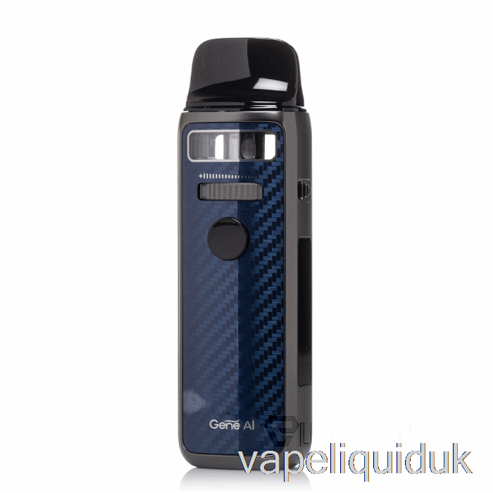 VOOPOO VINCI 3 Pod Mod Kit Carbon Fiber Blue Vape Liquid